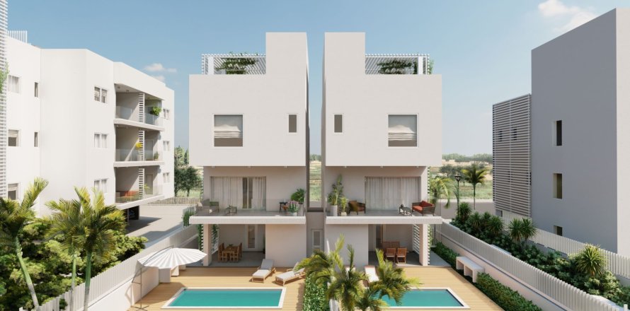 Квартира с 3 спальнями в Арадипу, Ларнака,  № 45067