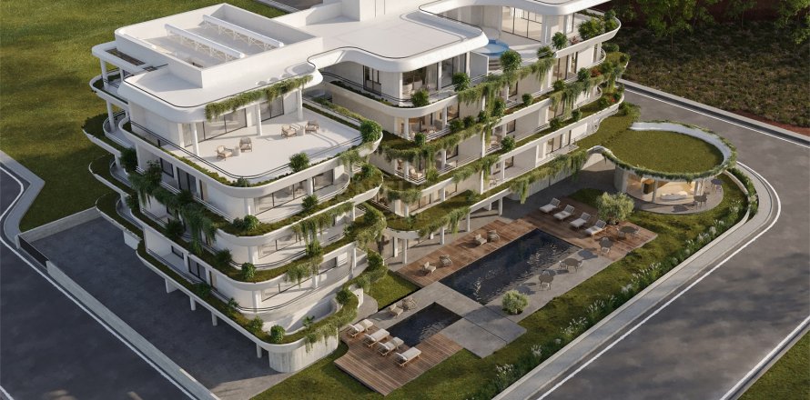 Квартира с 3 спальнями в Пафос,  № 54460