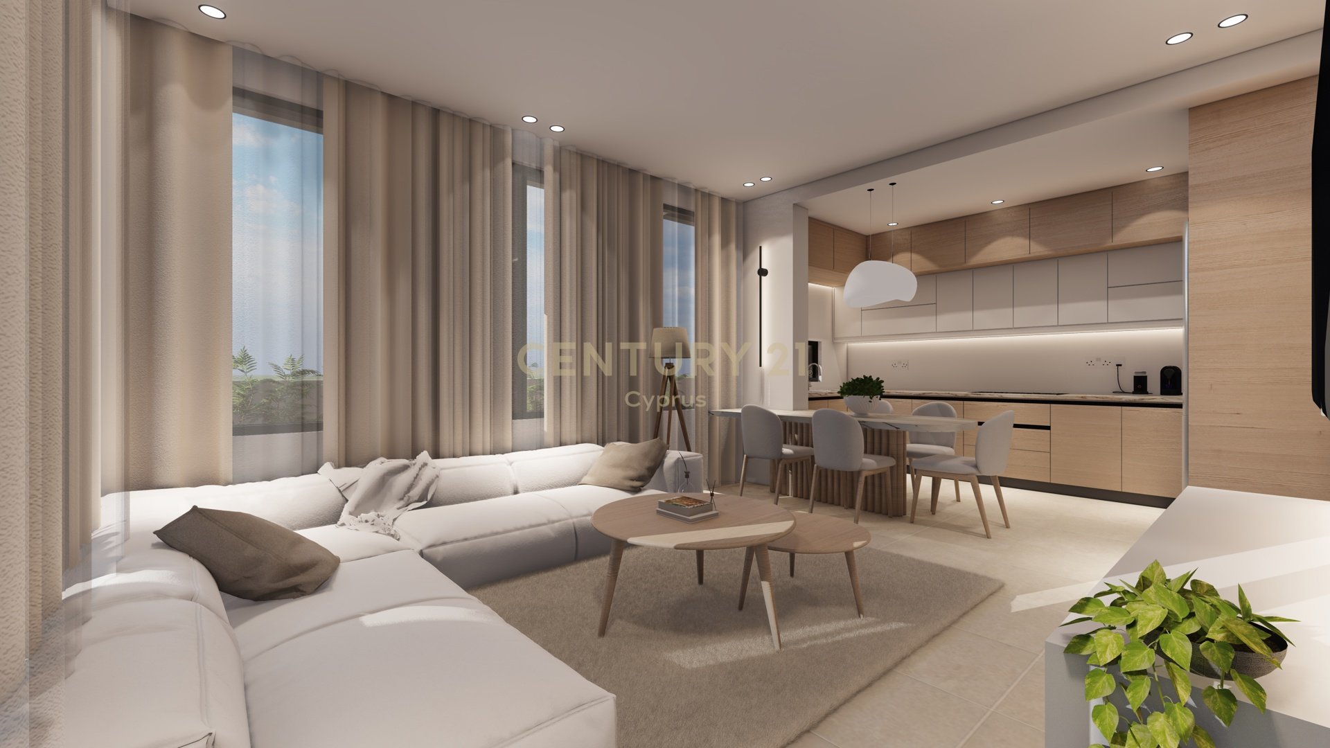 3 chambres Penthouse à Limassol, Chypre No. 57420
