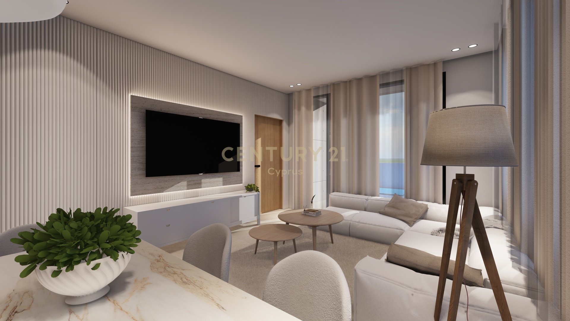 3 chambres Penthouse à Limassol, Chypre No. 57420