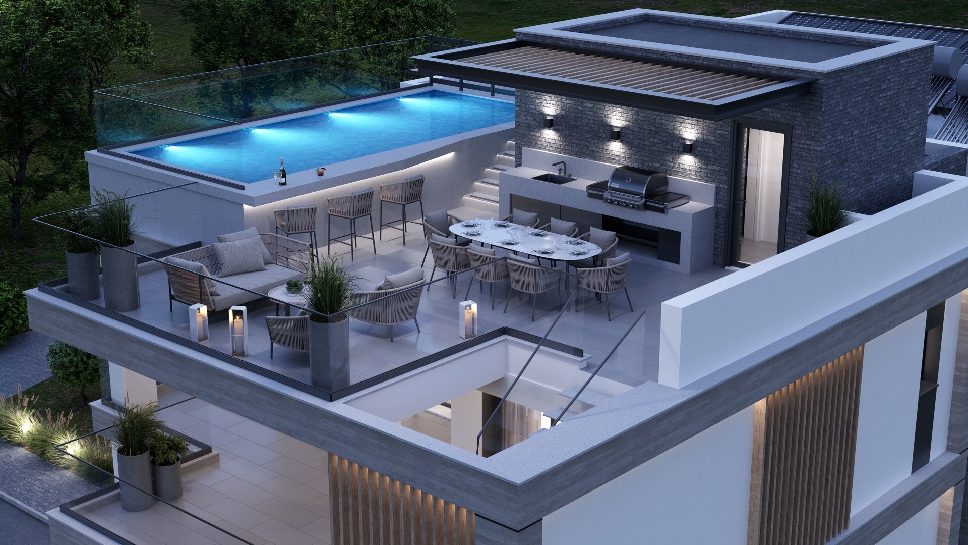 3 bedrooms Penthouse in Potamos tis Germasogeias, Germasogeia, Limassol, Cyprus No. 28822