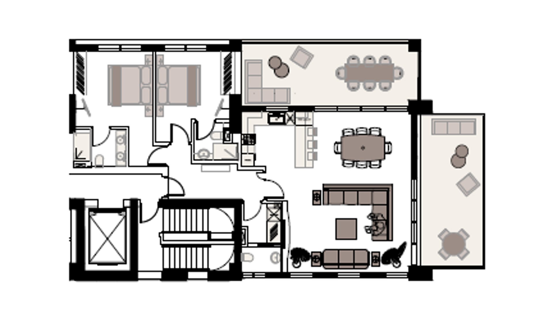 2 chambres Appartement à Limassol, Chypre No. 28828