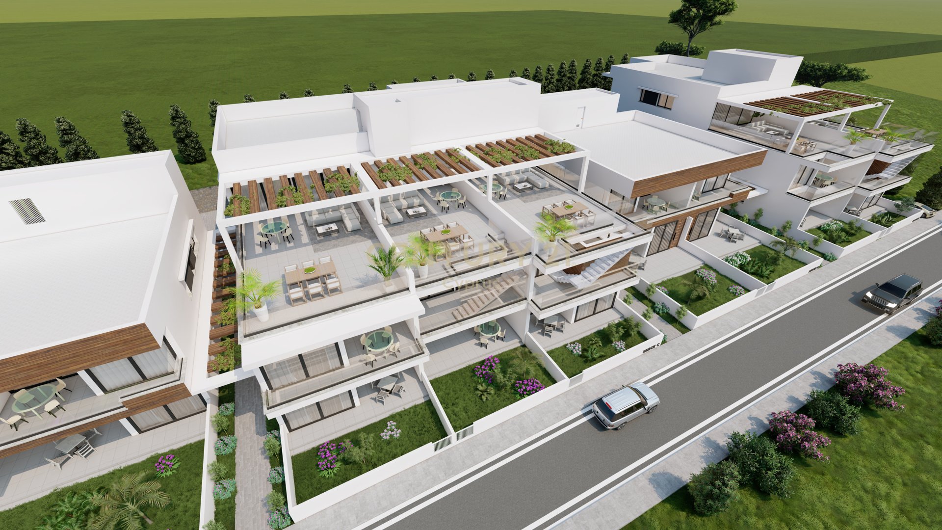 2 chambres Appartement à Livadia, Larnaka, Chypre No. 54996
