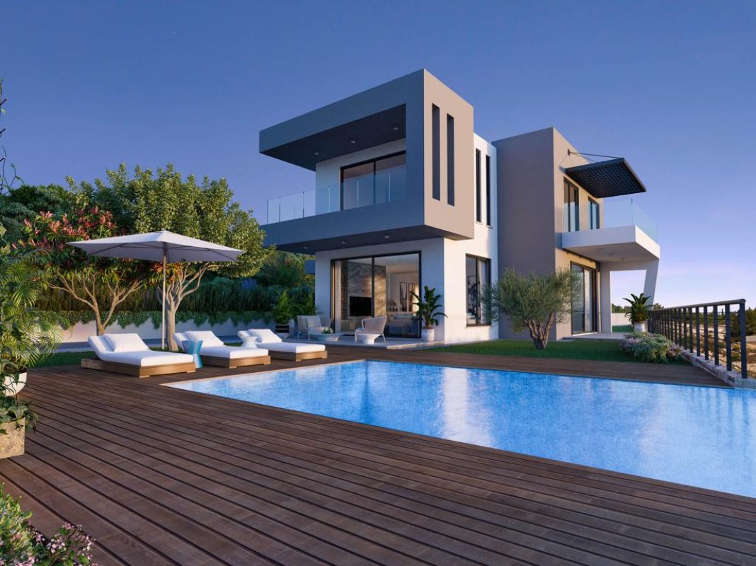 3 dormitorios Villa en Paphos, Chipre No. 38591