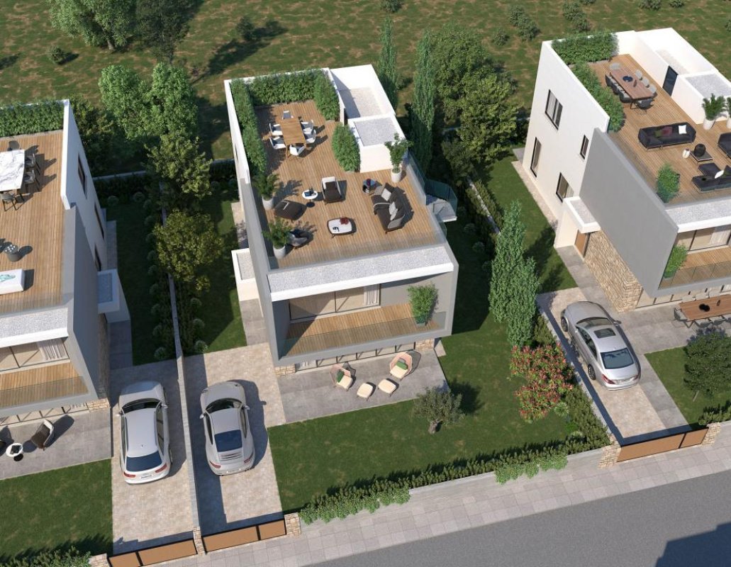 Вилла с 4 спальнями в Пафос, Кипр № 38590