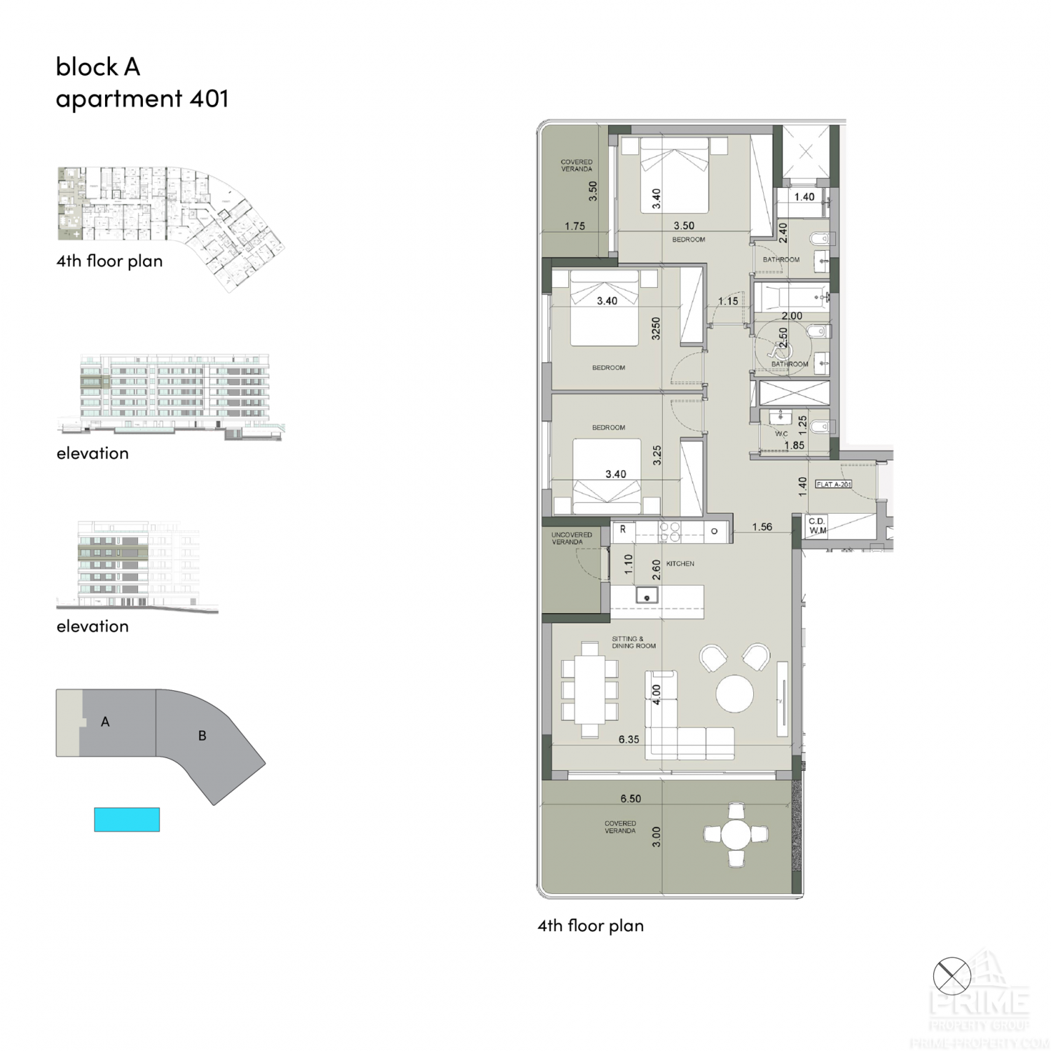 3 chambres Appartement à Sense Agios Tychonas, Limassol, Chypre No. 29551