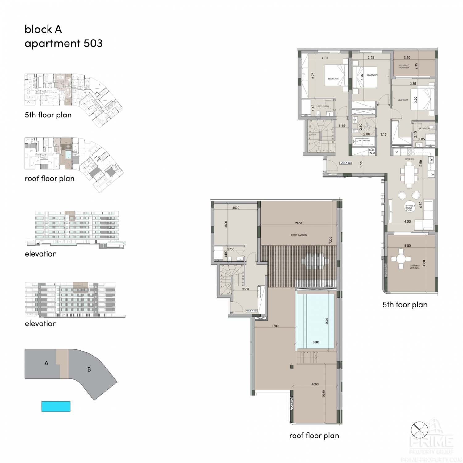 4 chambres Penthouse à Sense Agios Tychonas, Limassol, Chypre No. 29553