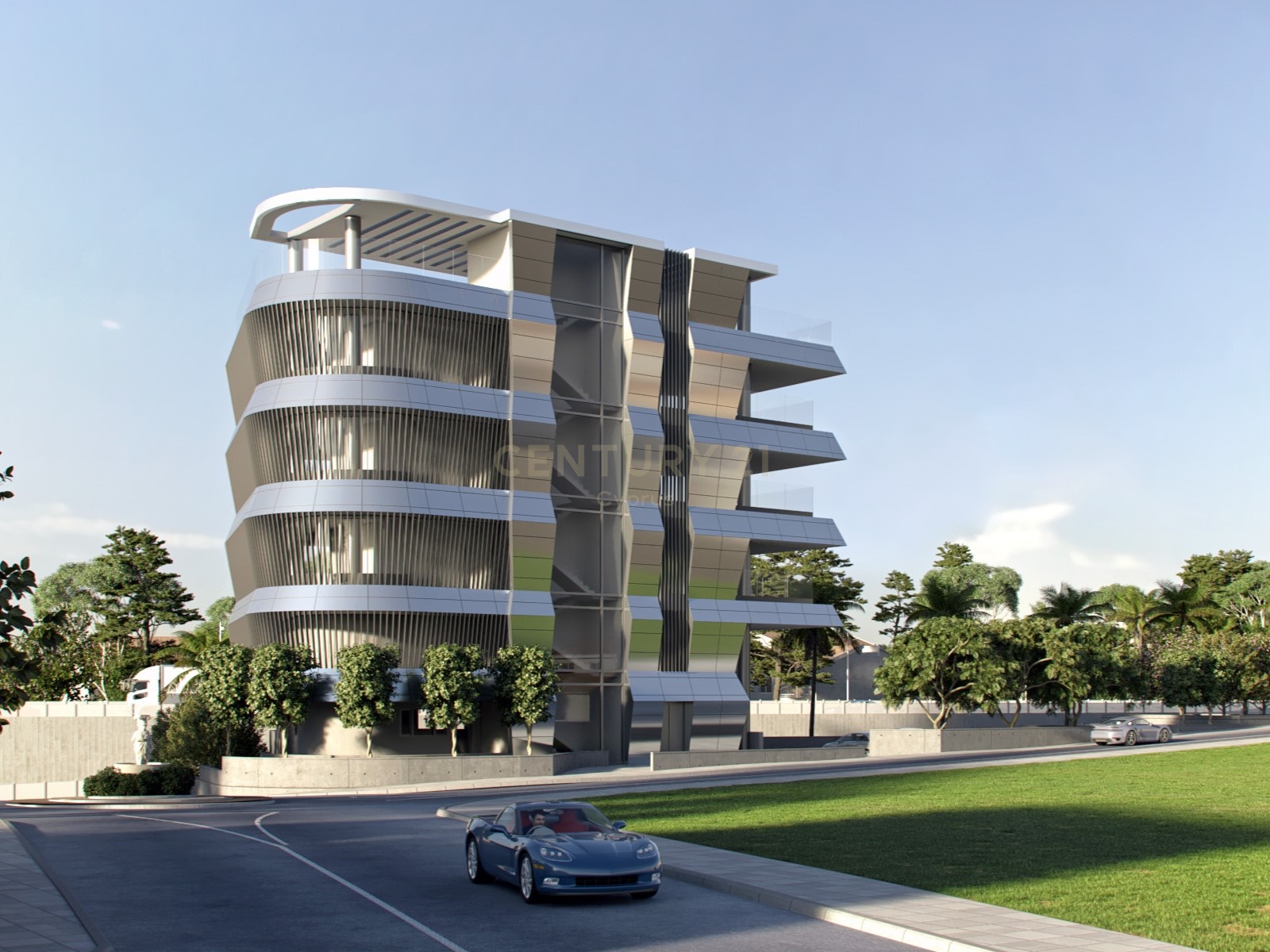 608m2 Local comercial en Germasogeia, Limassol, Chipre No. 54096