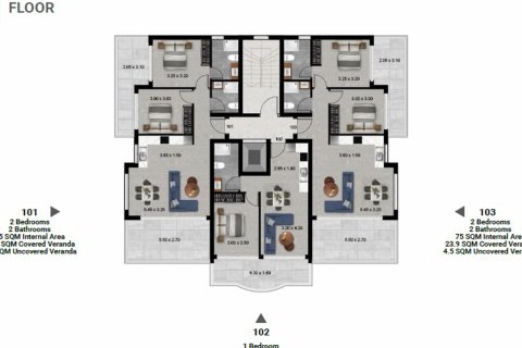 1 chambre Appartement à Agios Athanasios, Limassol, Chypre No. 28636