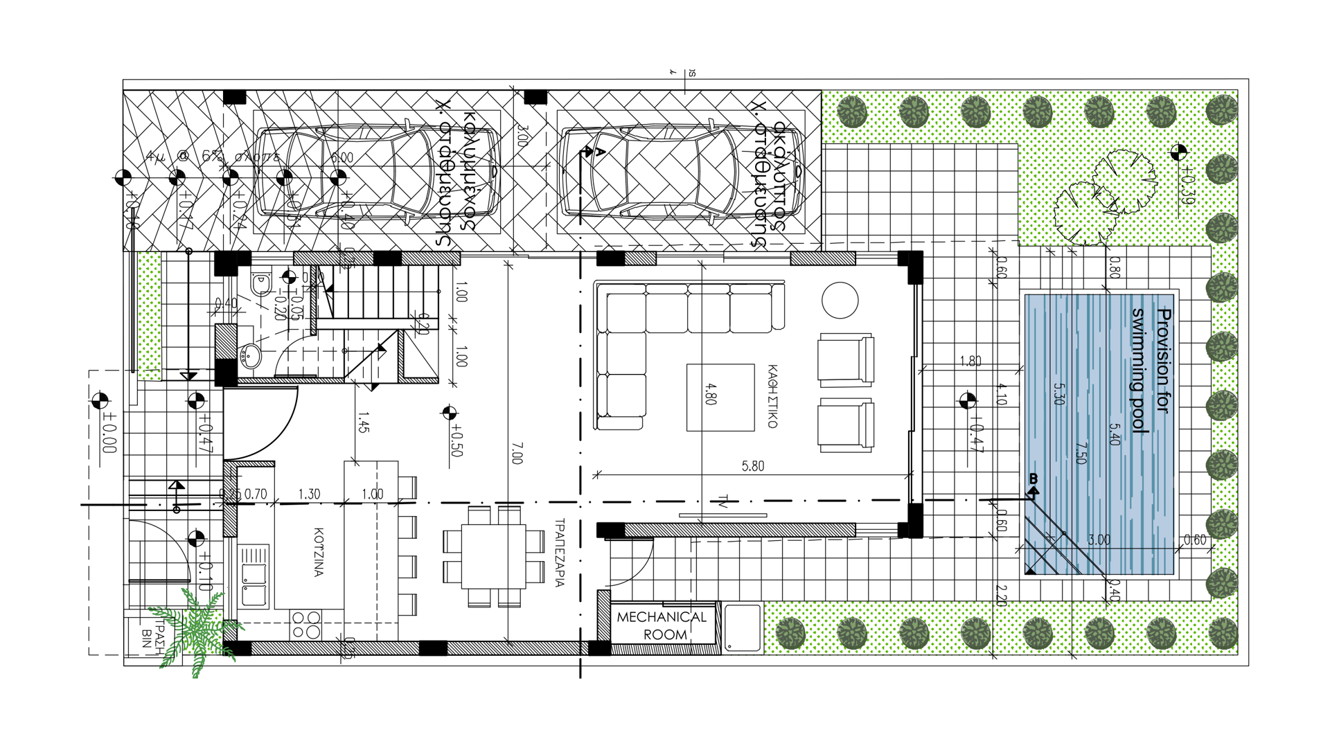 4 chambres Villa à Larnaca, Larnaka, Chypre No. 32097