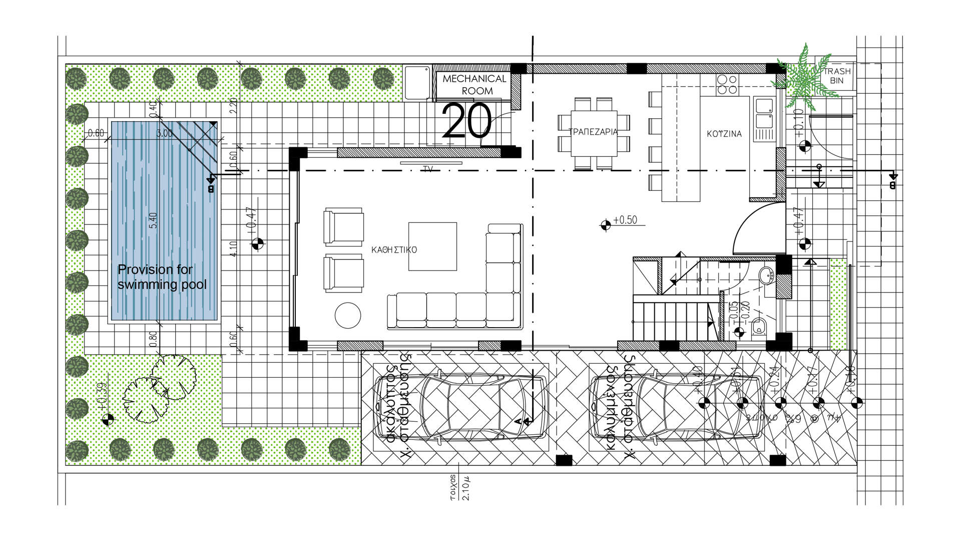 4 chambres Villa à Larnaca, Larnaka, Chypre No. 32097