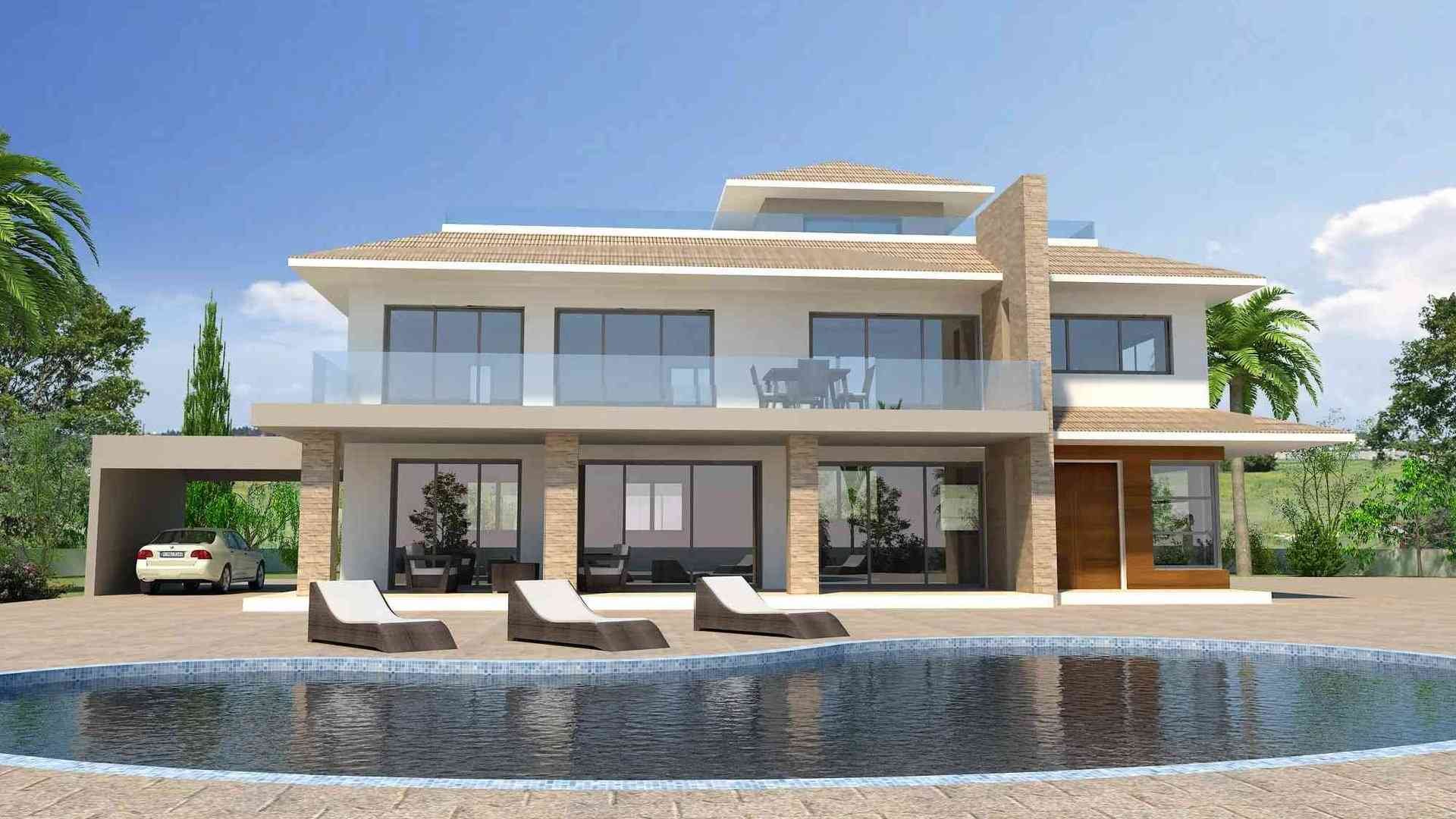 BEACH FRONT ORMEDIA VILLAS en Larnaca, Larnaka, Chipre No. 5790