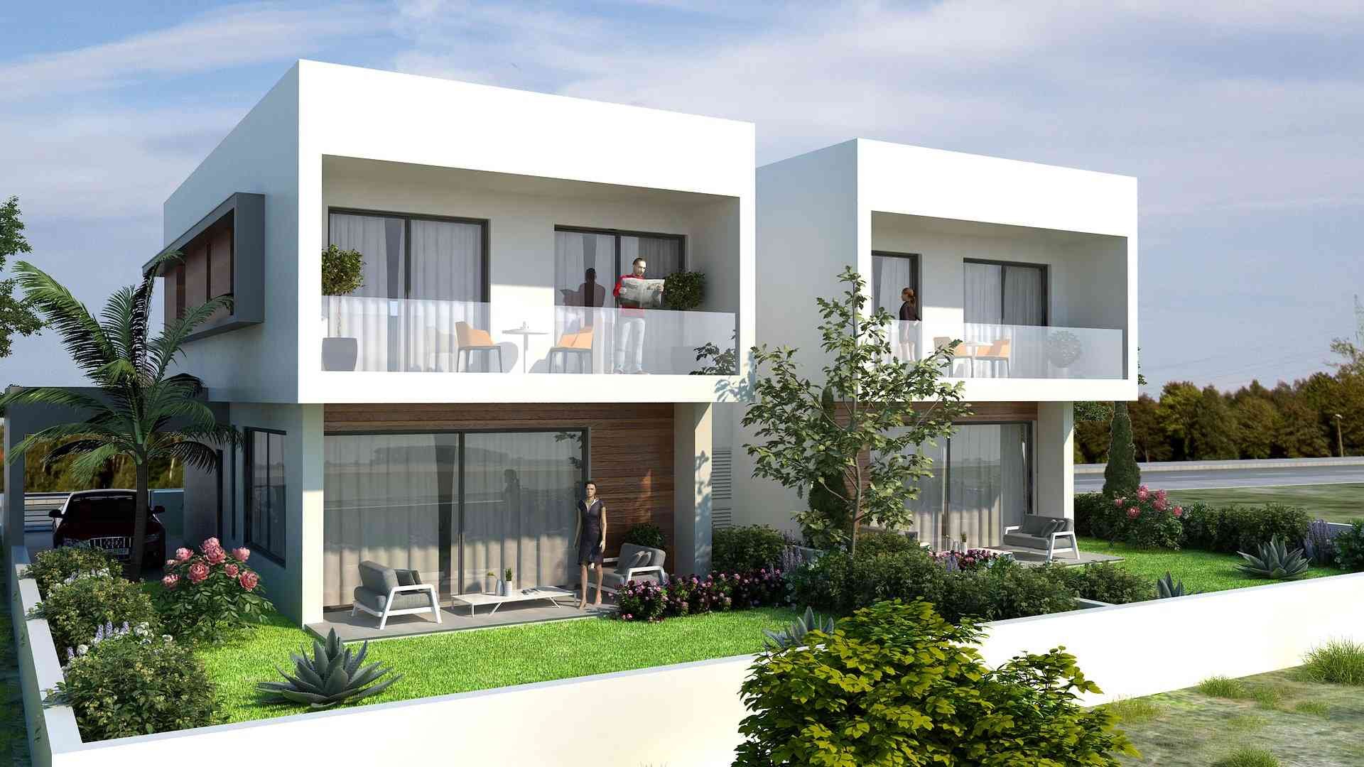 ЖК ZOE GARDENS в Ливадия, Ларнака, Кипр № 5792