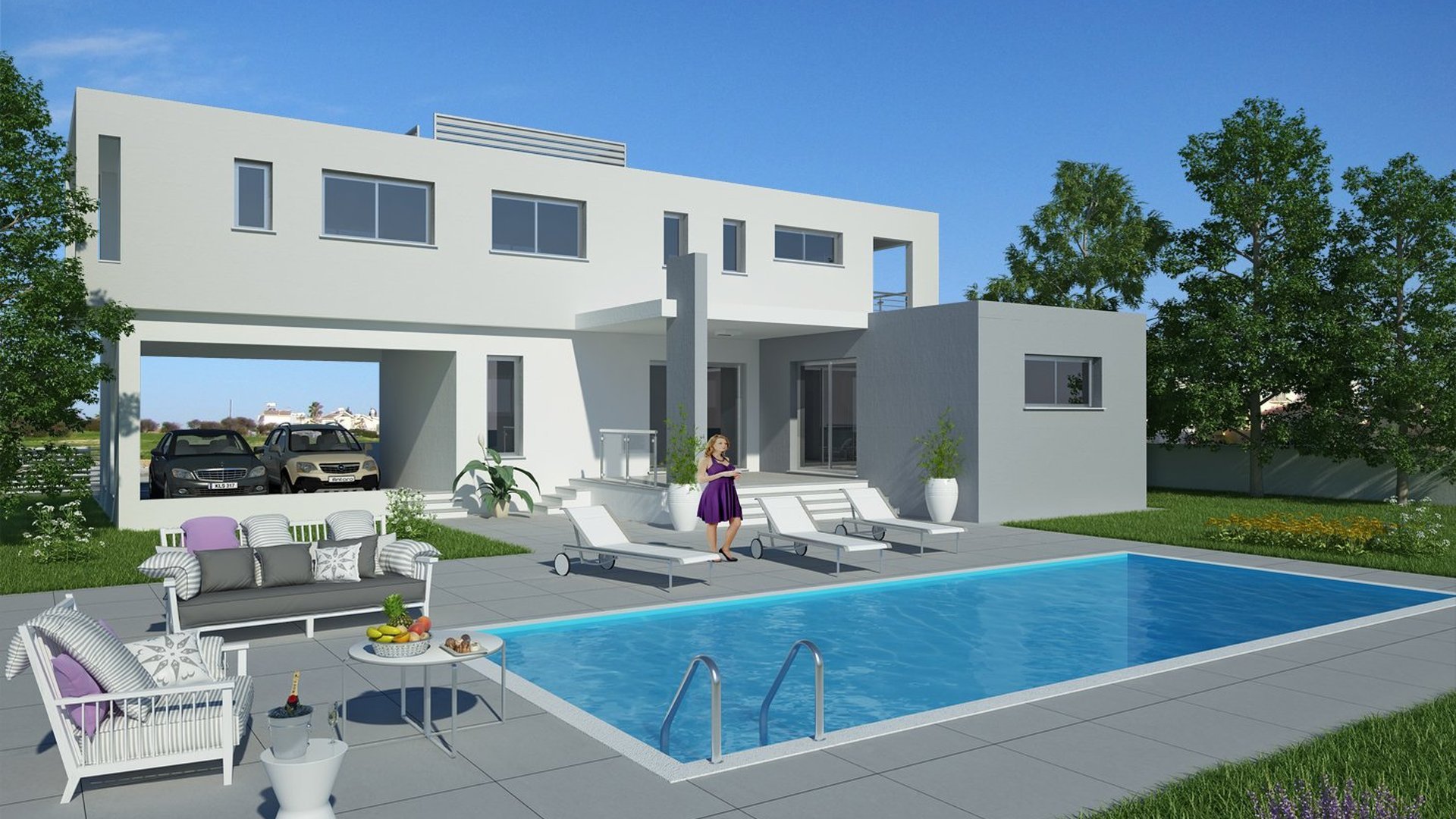 ЖК SUNRISE GARDENS 2 в Перволия, Ларнака, Кипр № 5872