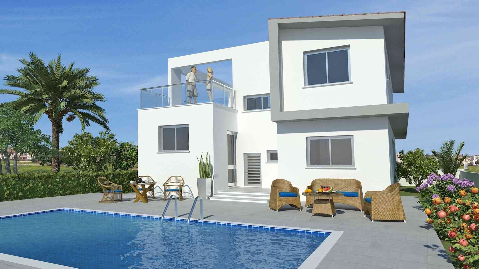 ANEMONA VILLAS en Pervolia, Larnaka, Chipre No. 5871