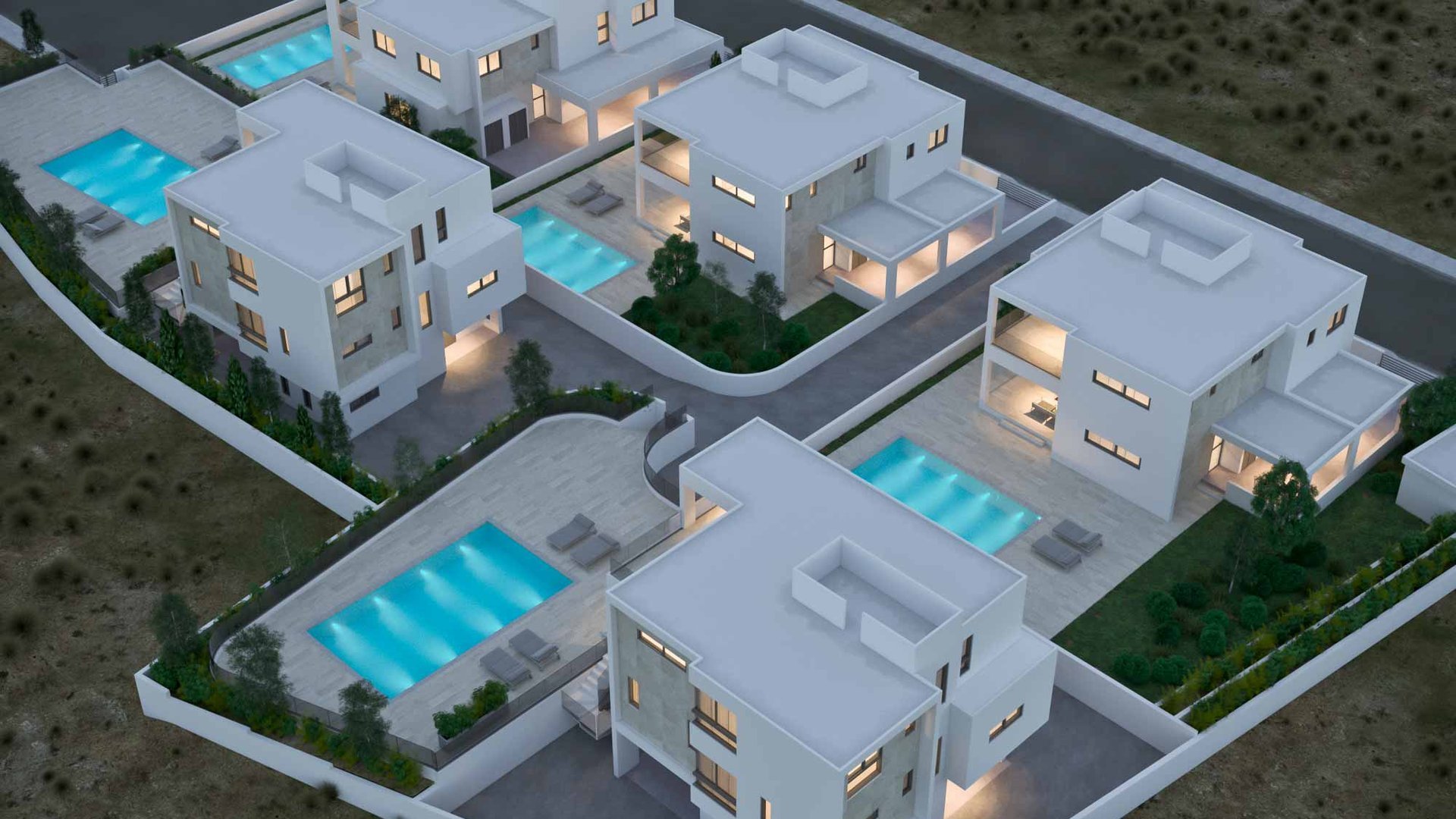 THEALASSA RESIDENCES en Paralimni, Ammochostos, Chipre No. 5870