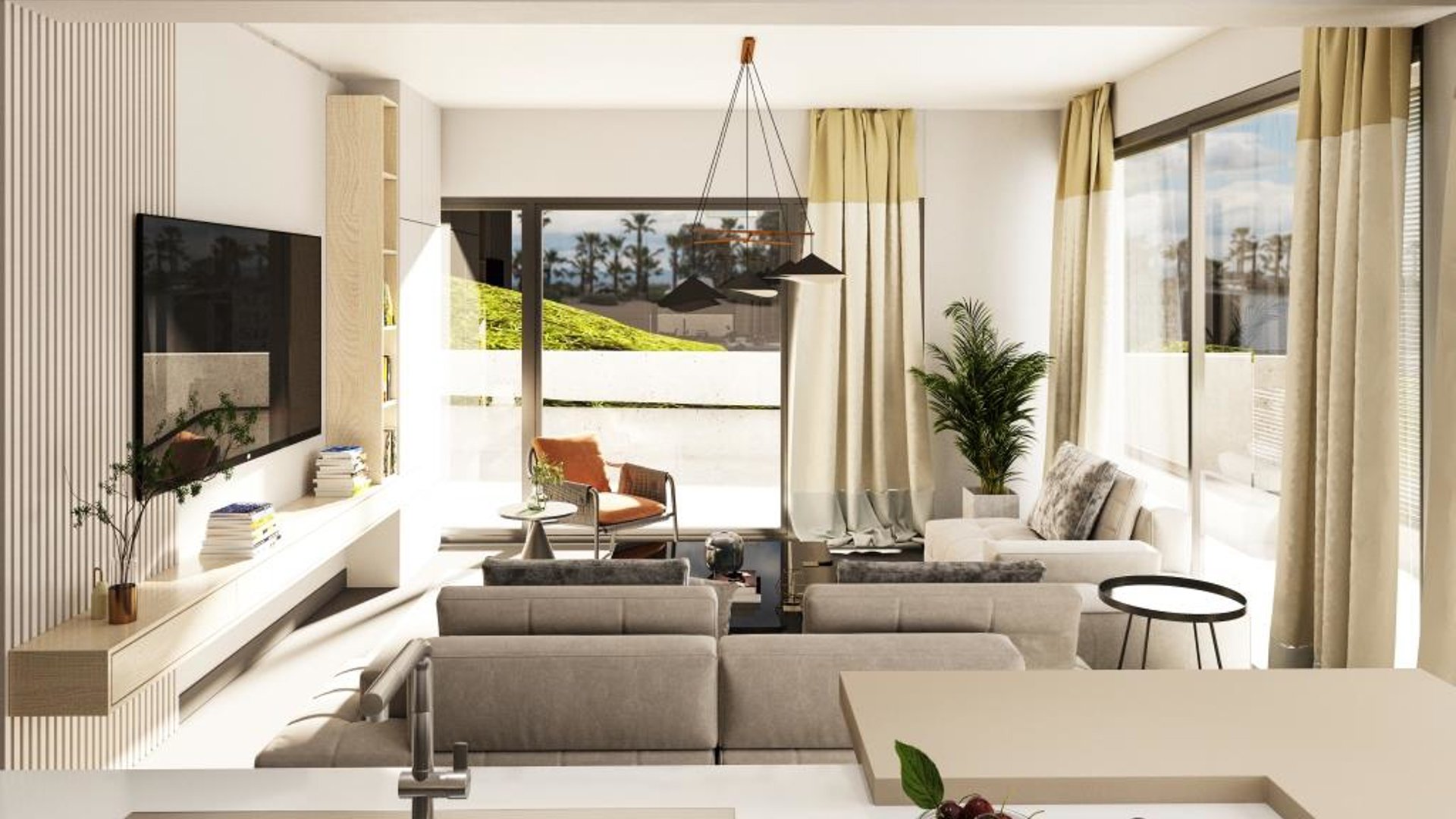 2 chambres Appartement à Agios Tychonas, Limassol, Chypre No. 28282