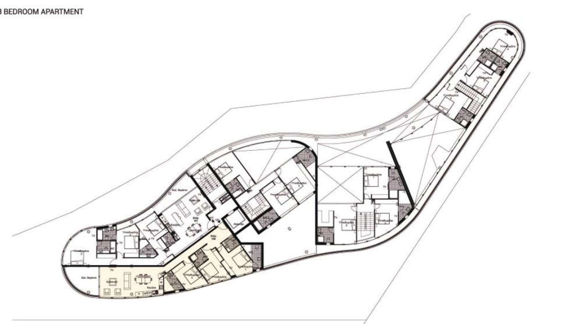 3 chambres Appartement à Paphos, Chypre No. 28285
