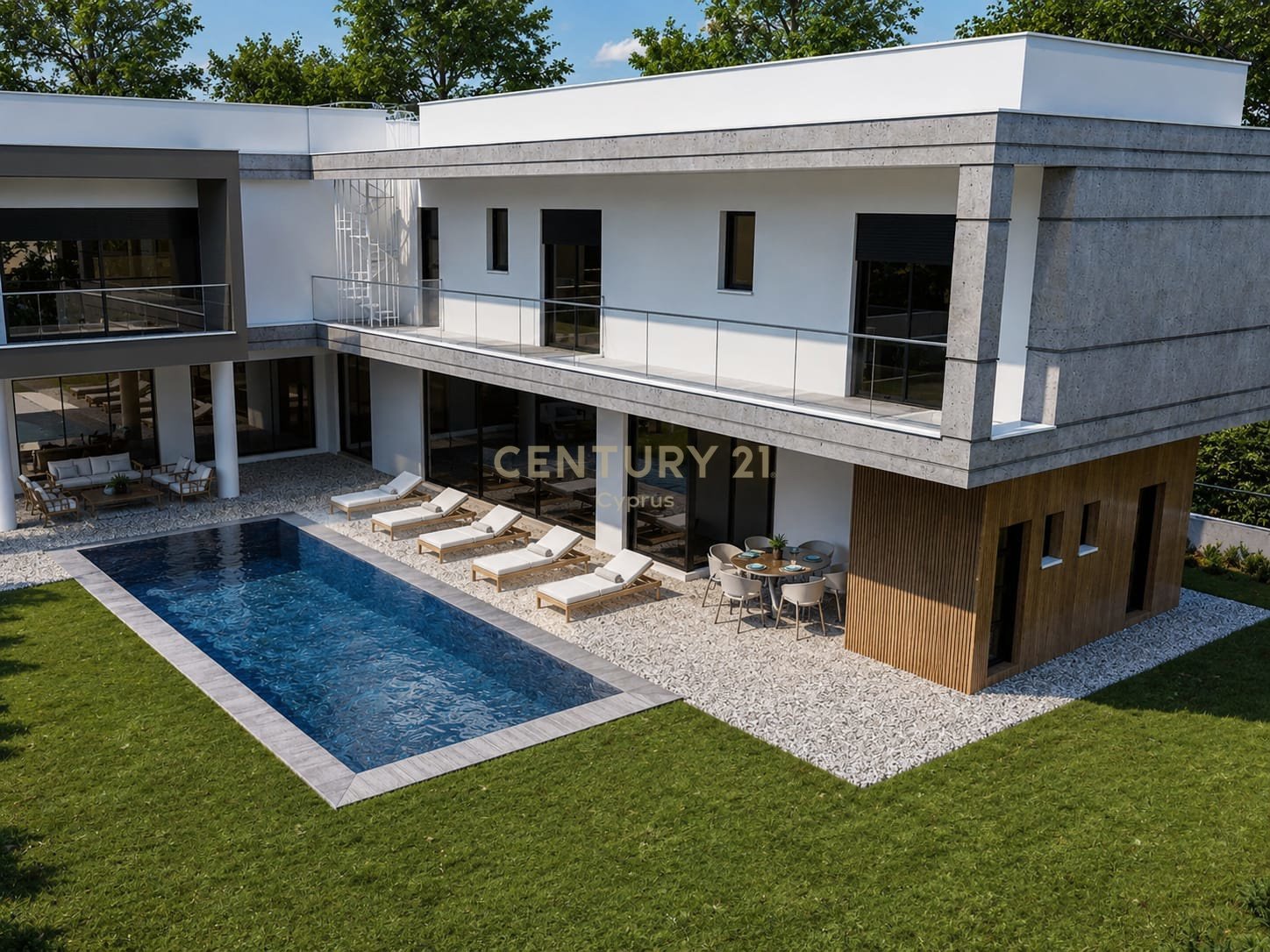 Вилла с 4 спальнями в Агиос Афанасиос, Лимасол, Кипр № 33428
