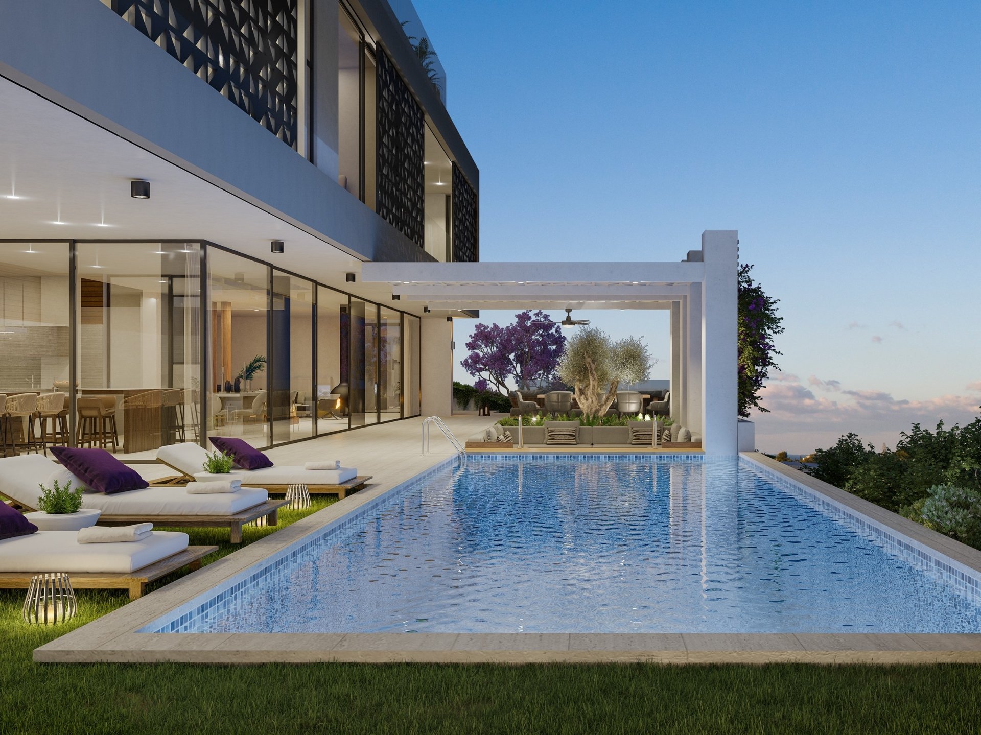 4 dormitorios Villa en Agios Tychonas, Limassol, Chipre No. 55833