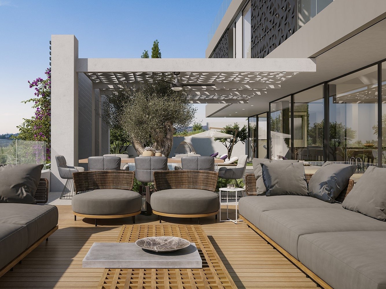 4 dormitorios Villa en Agios Tychonas, Limassol, Chipre No. 55833