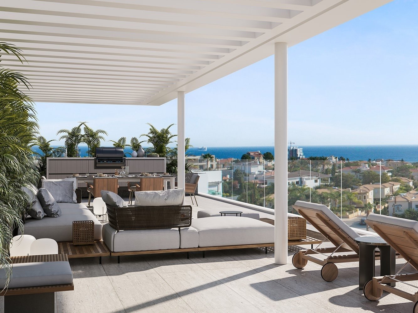 4 dormitorios Villa en Agios Tychonas, Limassol, Chipre No. 55833