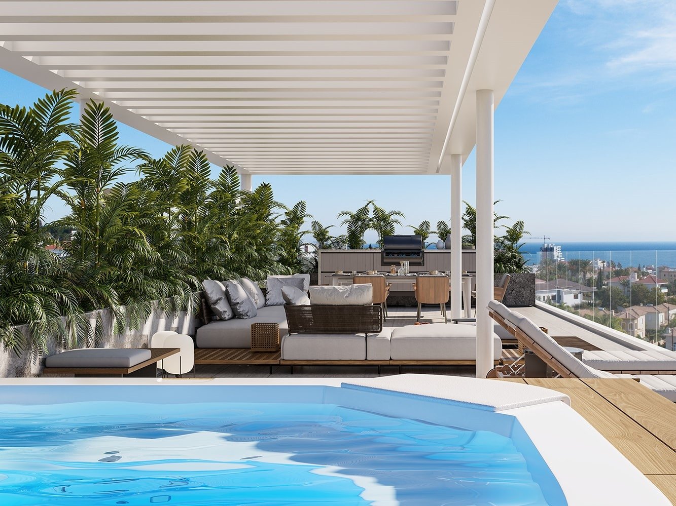 4 dormitorios Villa en Agios Tychonas, Limassol, Chipre No. 55833