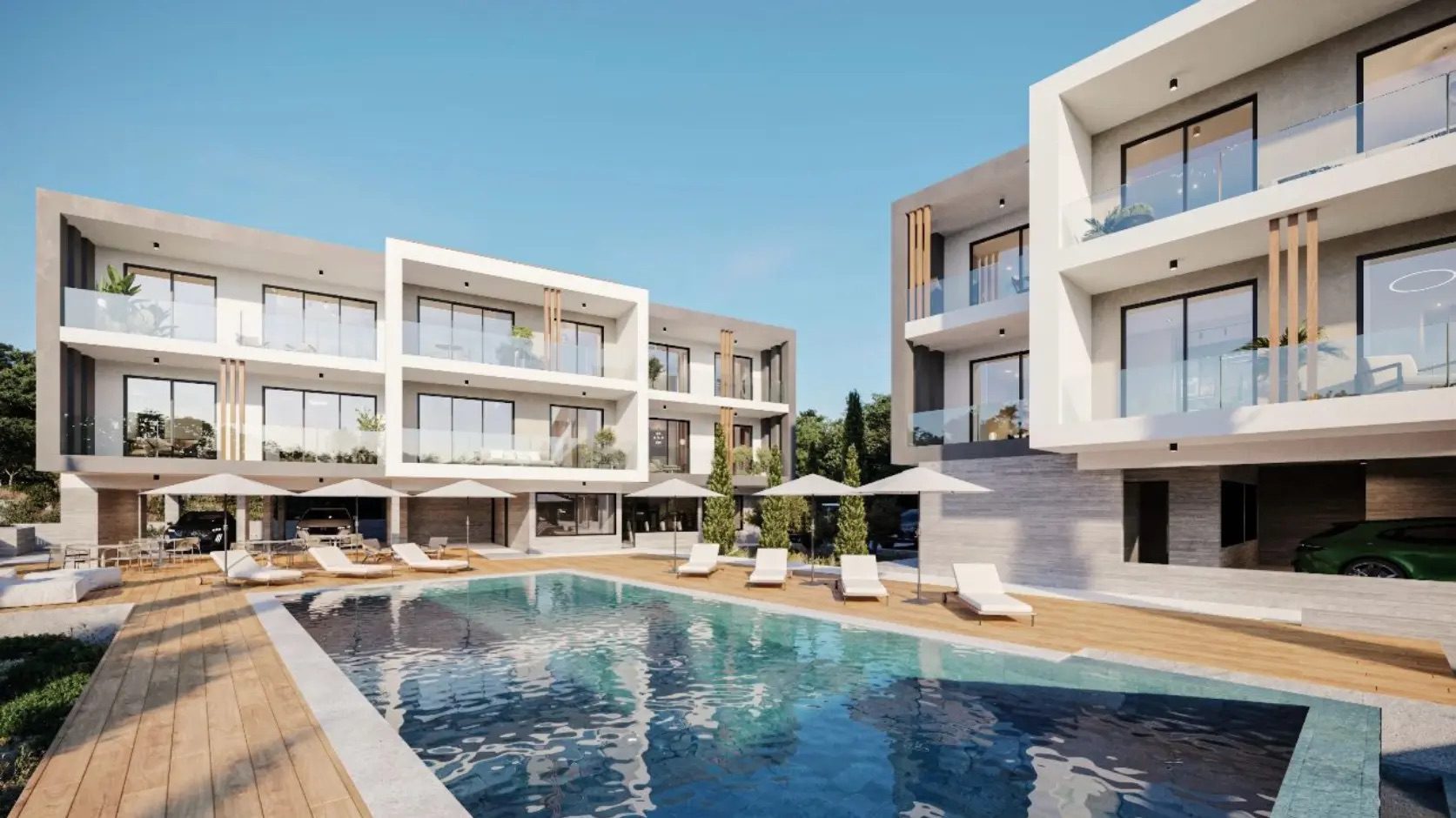 1 chambre Appartement à Paphos, Chypre No. 37021