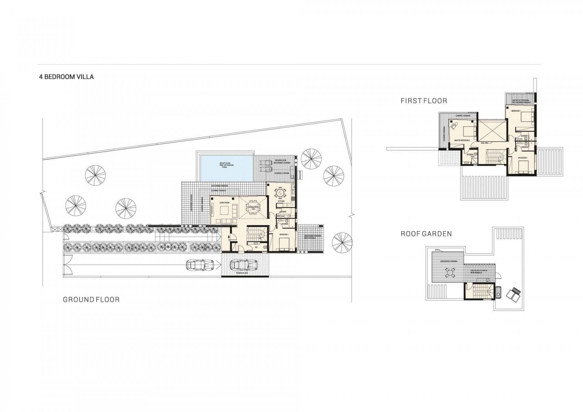 4 dormitorios Villa en Kouklia, Paphos, Chipre No. 36112