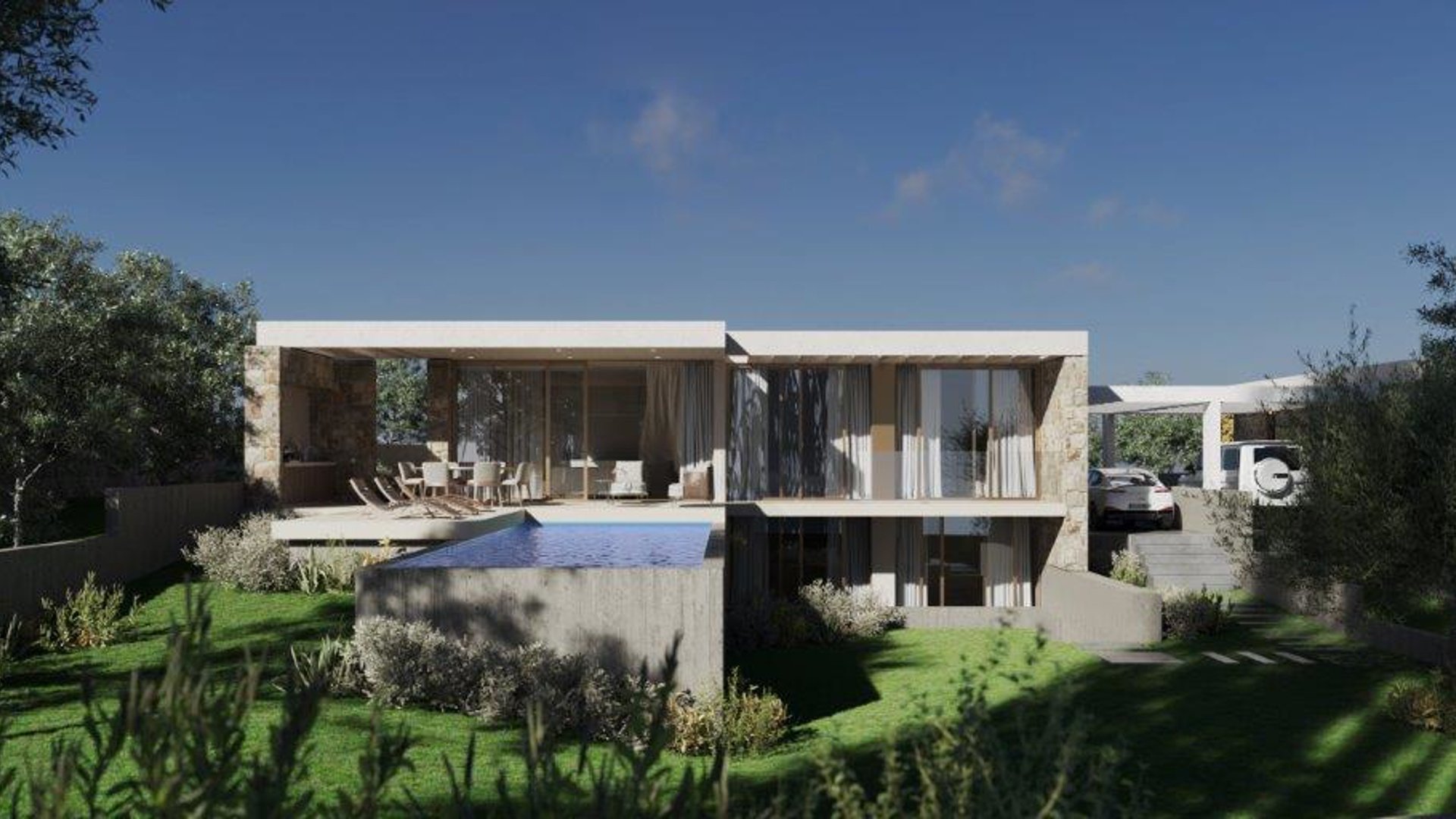 4 chambres Villa à Sea Caves, Pegeia, Paphos, Chypre No. 29448