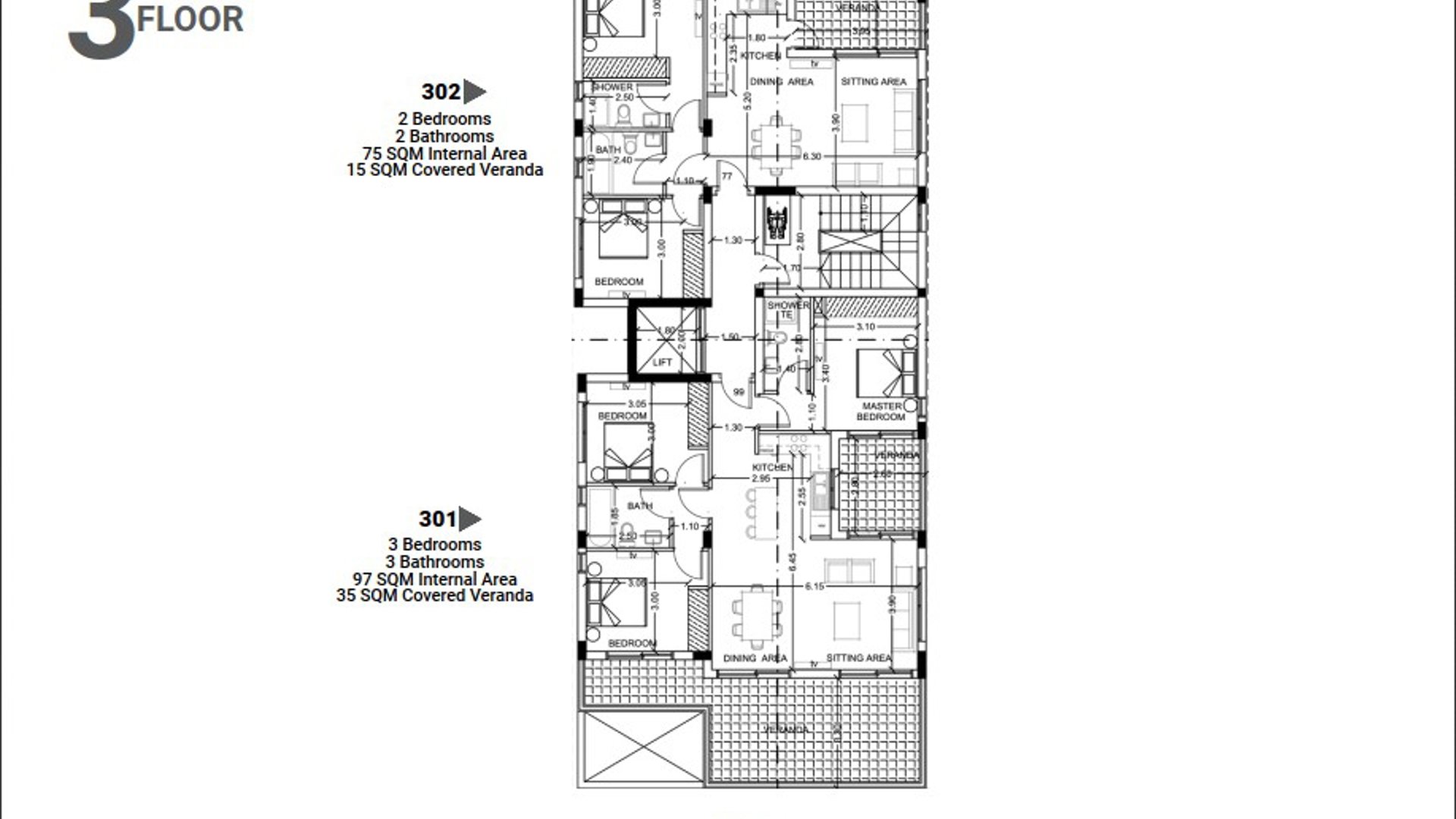 3 chambres Appartement à Agios Athanasios, Limassol, Chypre No. 31060