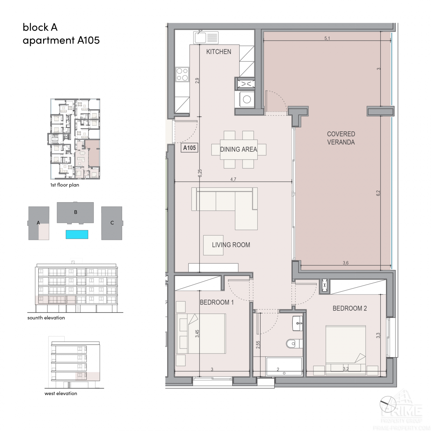 2 chambres Appartement à Zakaki, Limassol, Chypre No. 29352
