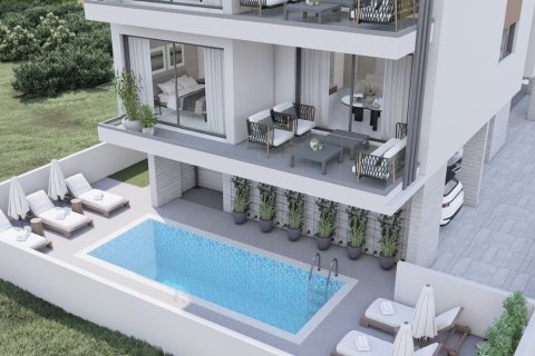 Квартира с 2 спальнями в Пафос,  № 49393 2