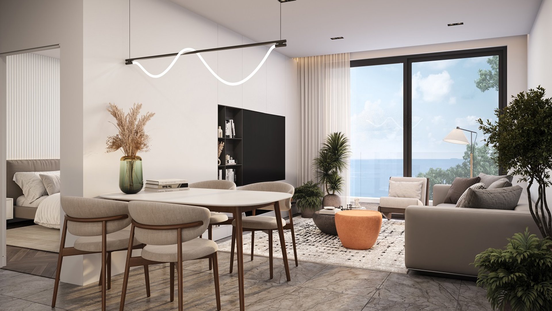 2 chambres Appartement à Geroskípou, Paphos, Chypre No. 31086