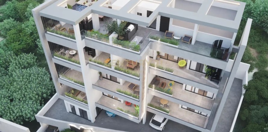 2 dormitorios Apartamento en Germasogeia, Limassol,  No. 55248