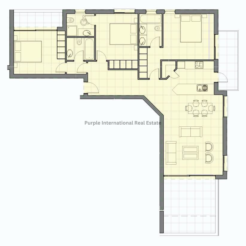 3 bedrooms Apartment in Chloraka, Paphos, Cyprus No. 8446