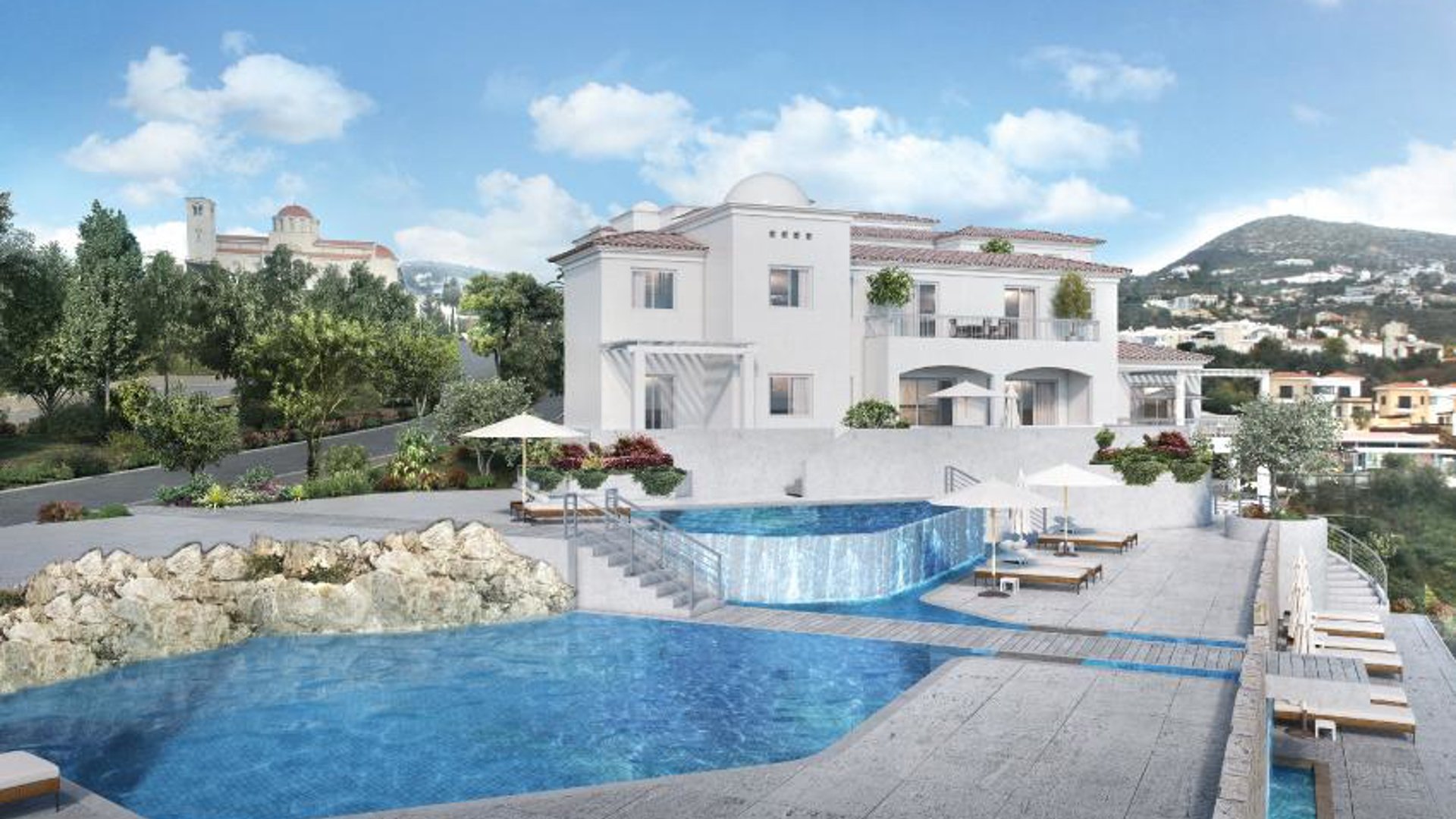 3 chambres Appartement à Tala, Paphos, Chypre No. 30530