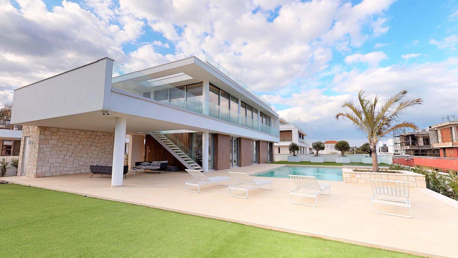 4 chambres Villa à Pervolia, Larnaka, Chypre No. 28399