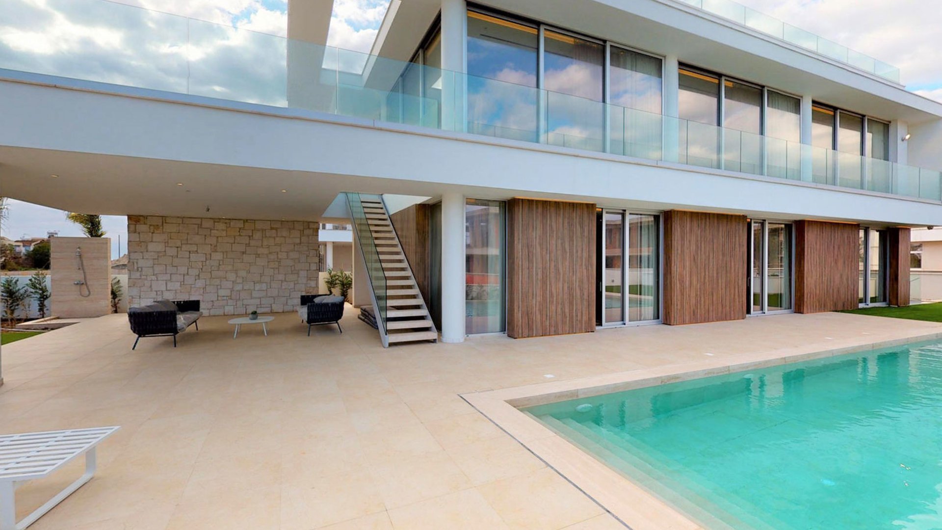 4 chambres Villa à Pervolia, Larnaka, Chypre No. 28399