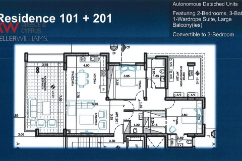 Квартира с 2 спальнями в Ливадия, Ларнака,  № 40181 6