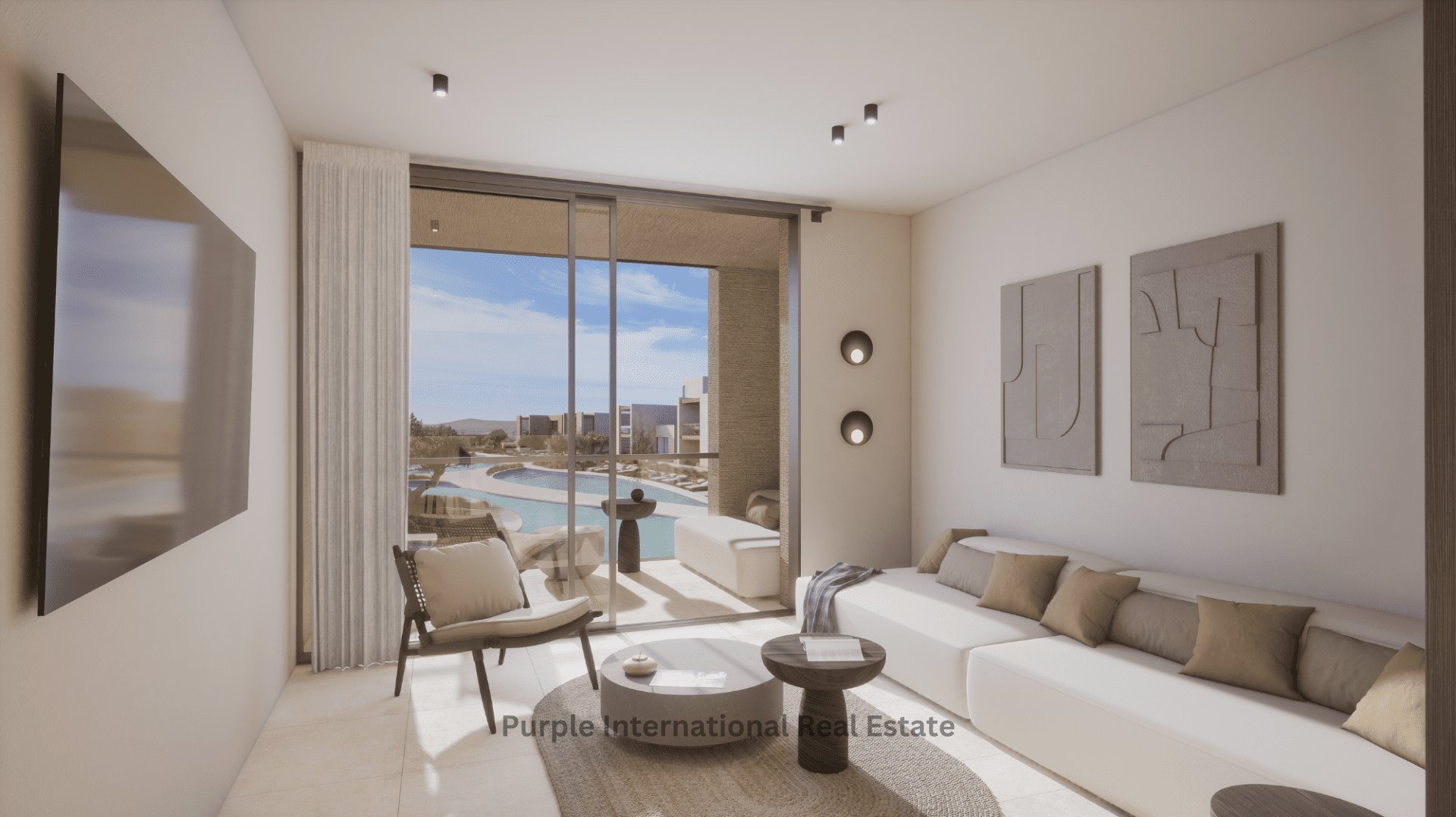 2 dormitorios Apartamento en Tsada, Paphos, Chipre No. 37116
