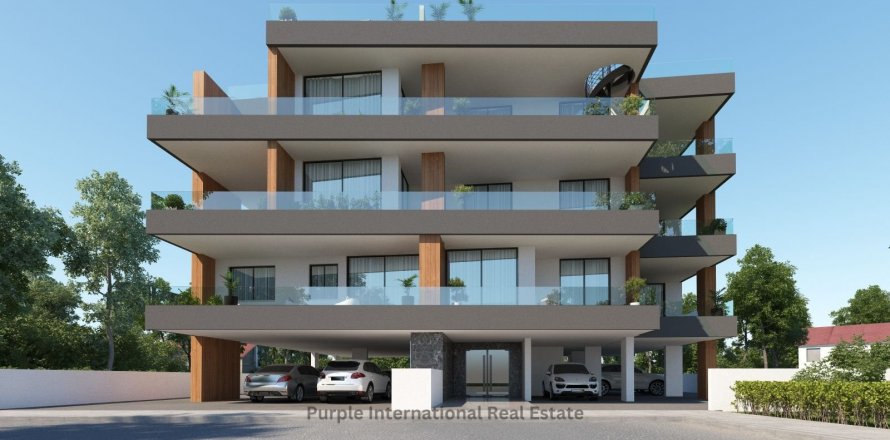 Квартира с 2 спальнями в Ларнака, Кипр № 37115