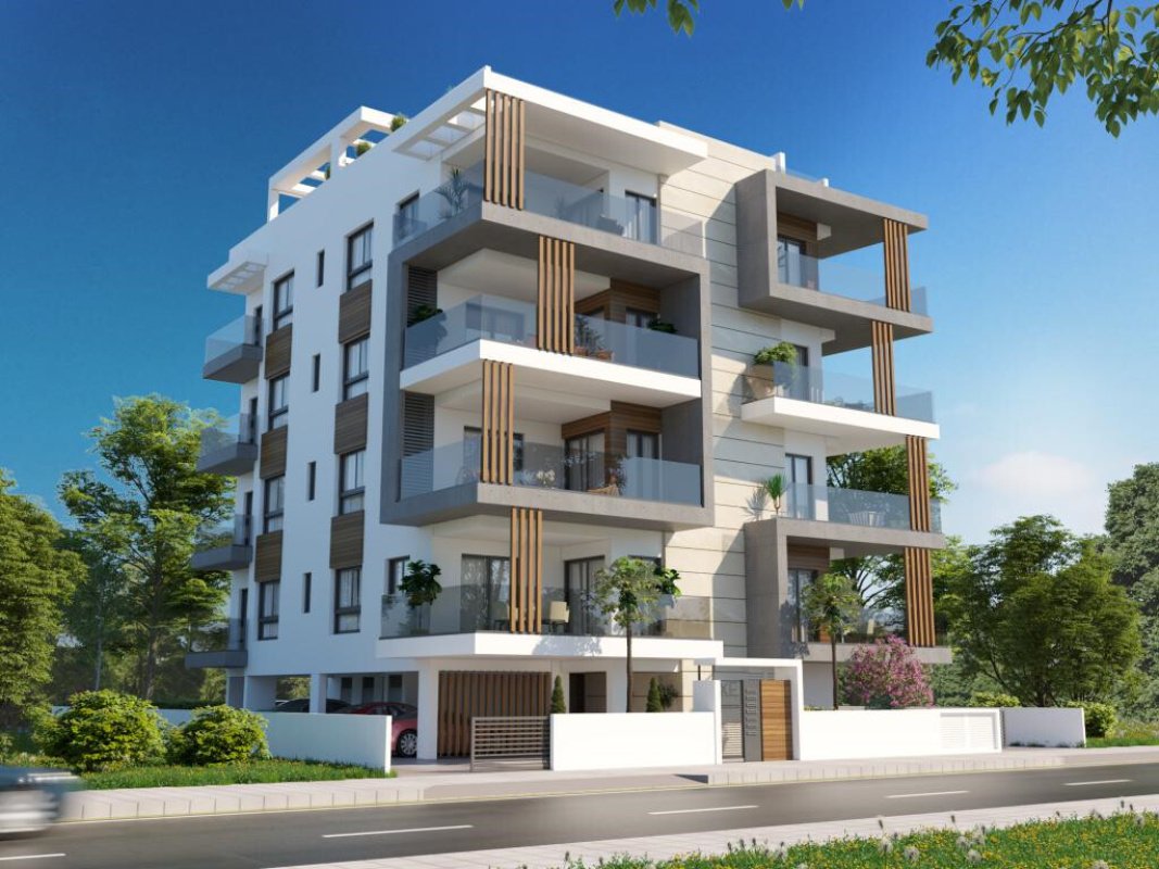 Квартира с 2 спальнями в Никосия, Кипр № 38680
