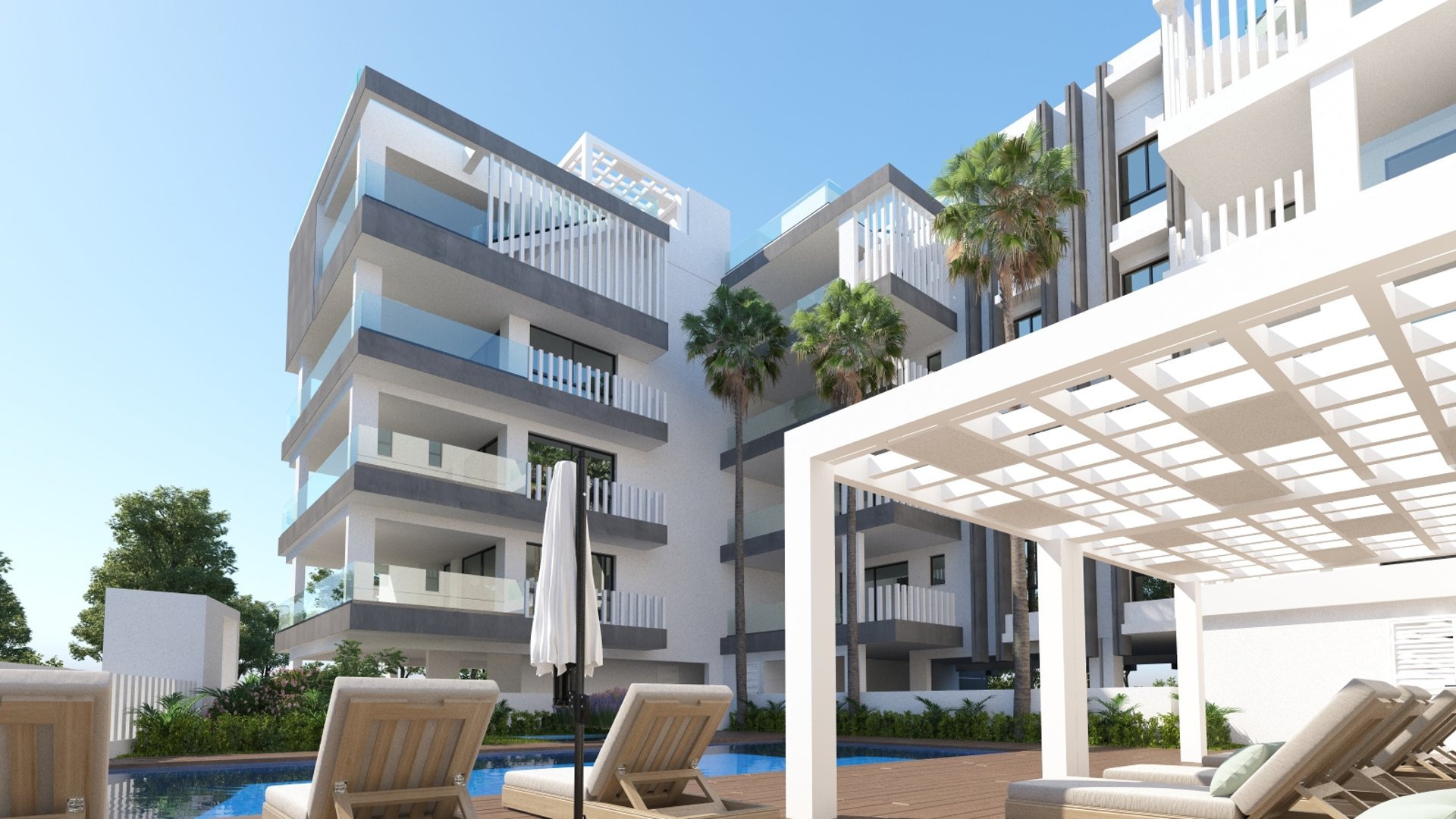 1 chambre Appartement à Larnaca, Larnaka, Chypre No. 31773