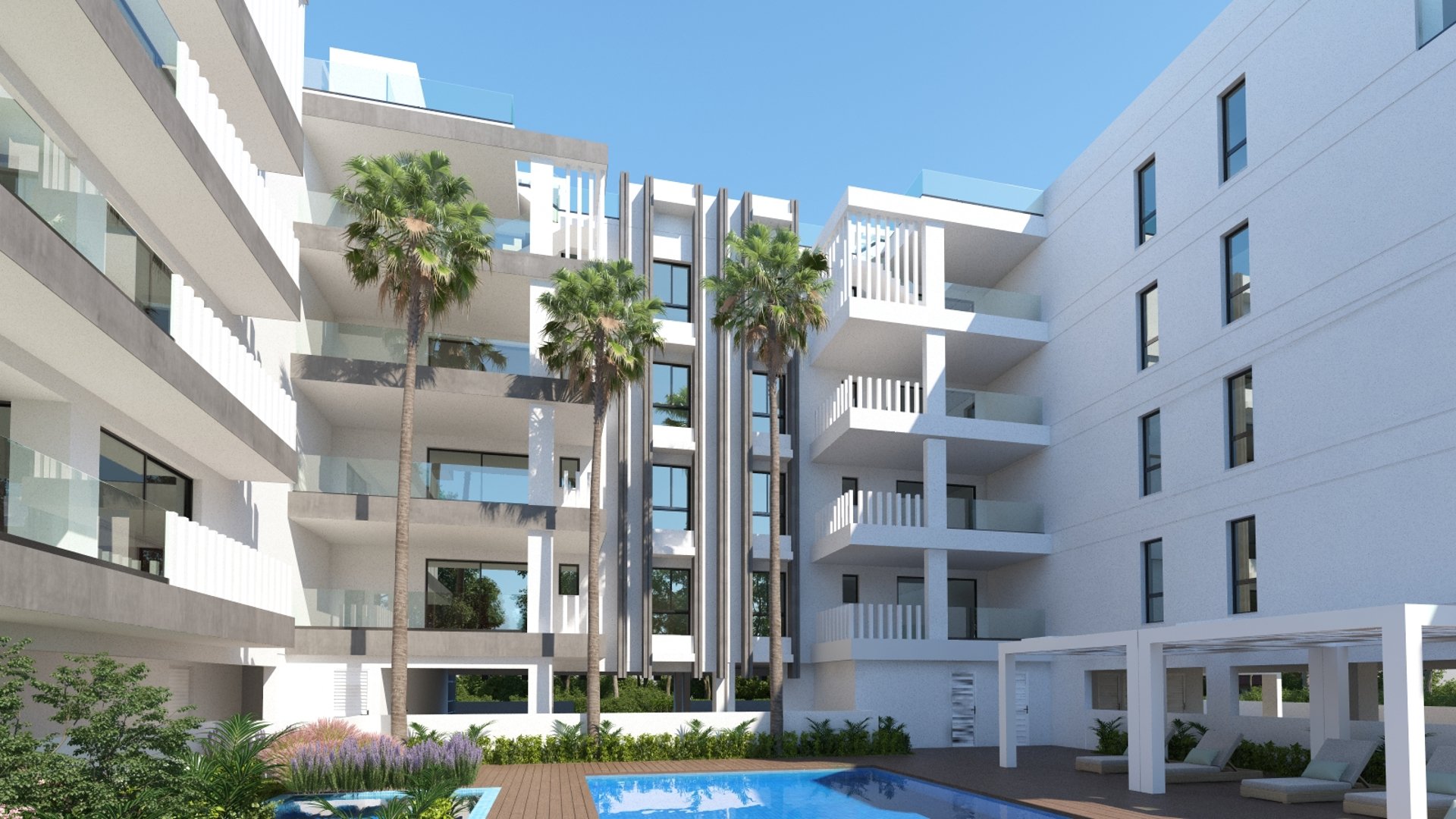 1 chambre Appartement à Larnaca, Larnaka, Chypre No. 31773
