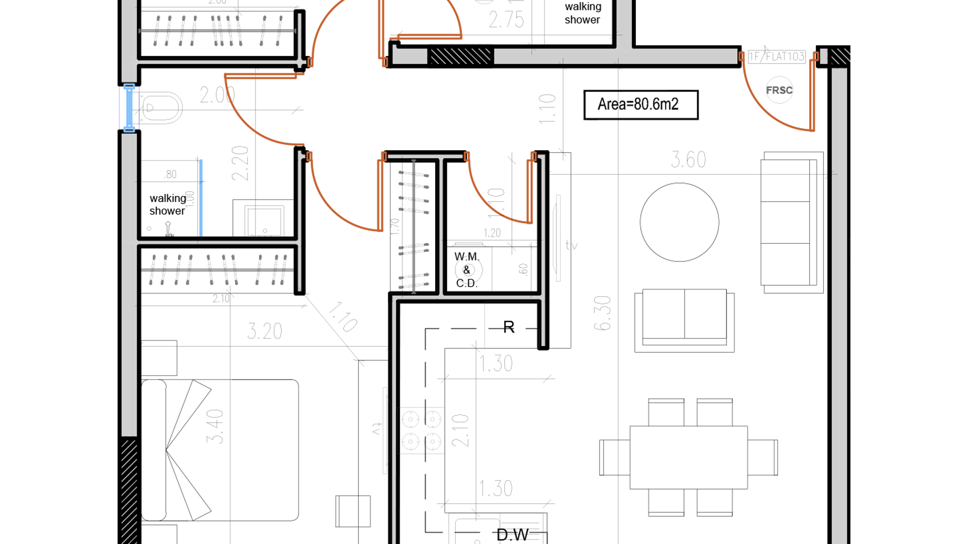 2 chambres Appartement à Larnaca, Larnaka, Chypre No. 31775