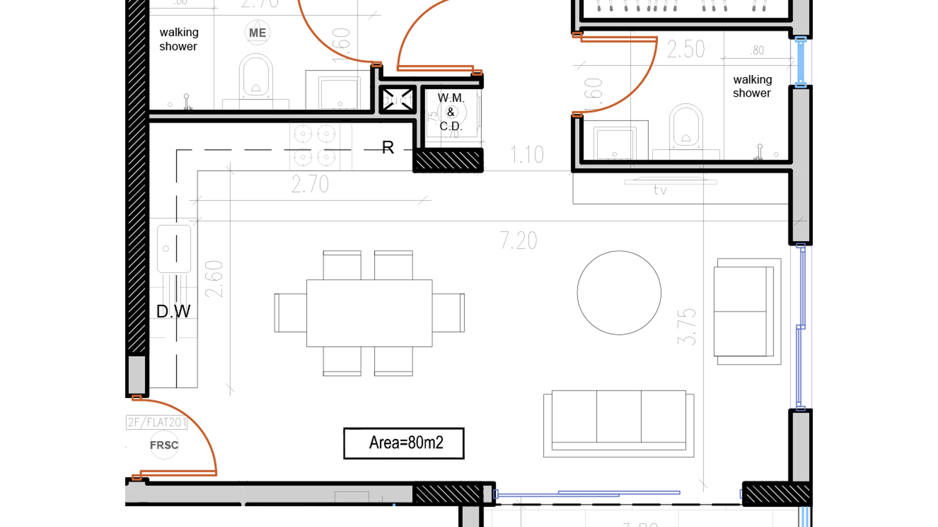 2 chambres Appartement à Larnaca, Larnaka, Chypre No. 31774