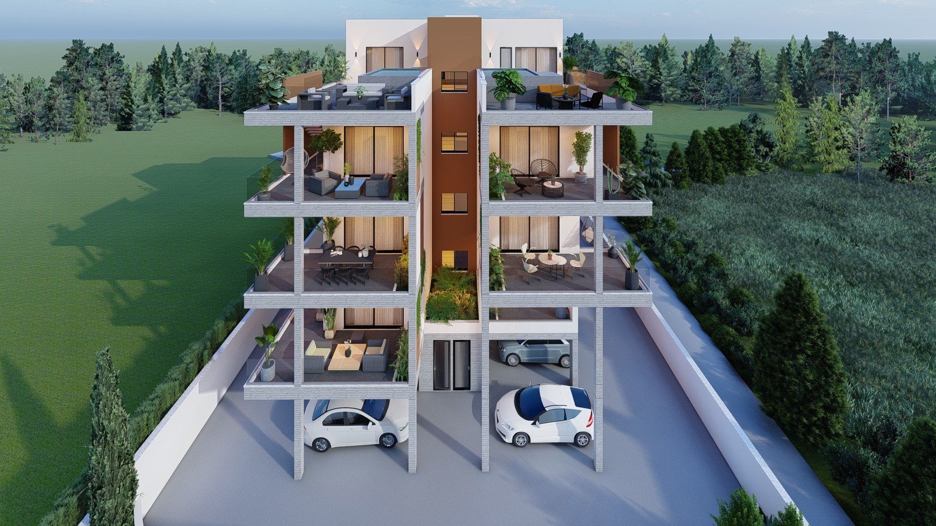 3 bedrooms Penthouse in Agios Athanasios, Limassol, Cyprus No. 29386
