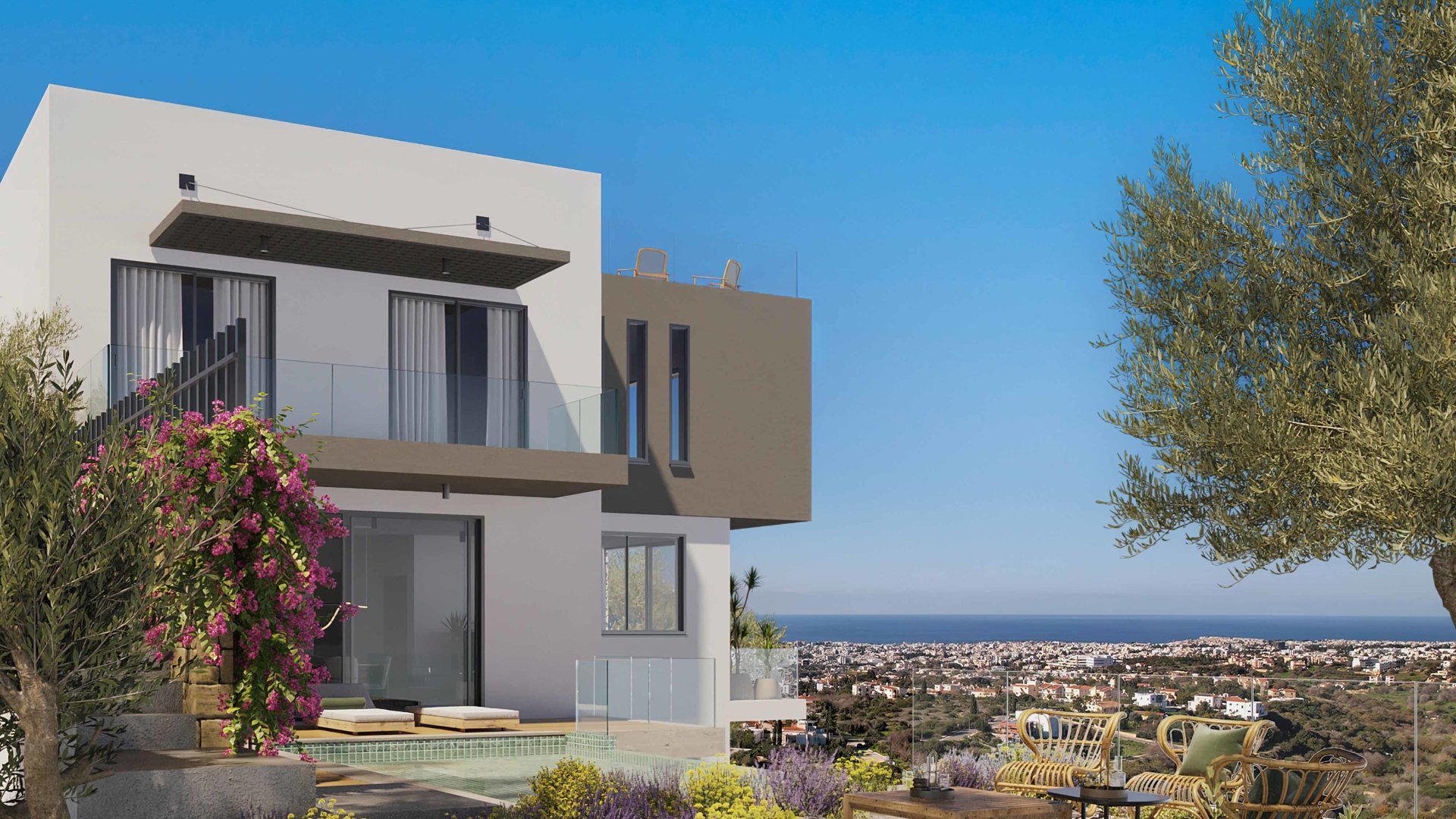 4 chambres Villa à Konia, Paphos, Chypre No. 30069