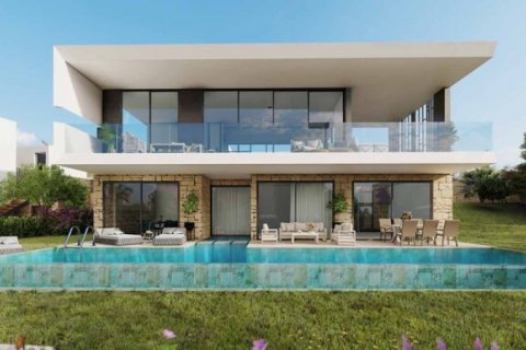 Вилла с 3 спальнями в Пафос,  № 38861 2